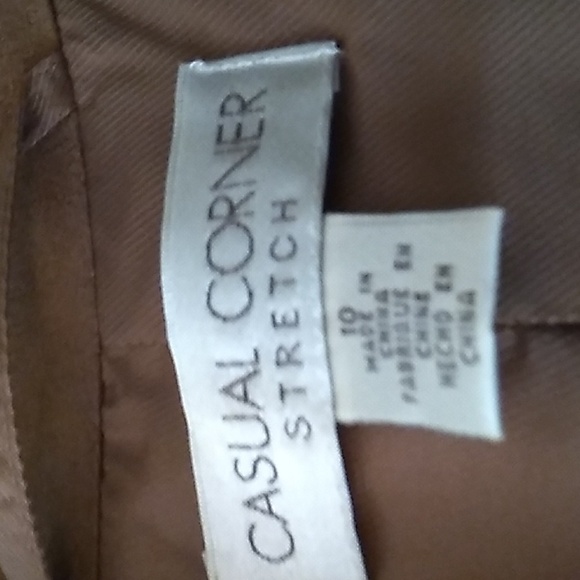 Casual Corner Stretch Soft Business Jacket size women's 10 - Picture 2 of 3